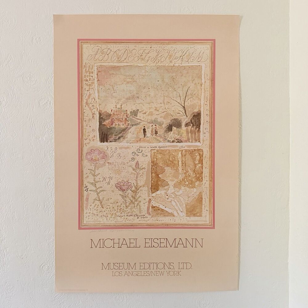 Michael Eisemann Hand Signed Art Poster Print Museum Editions Norwood Nature